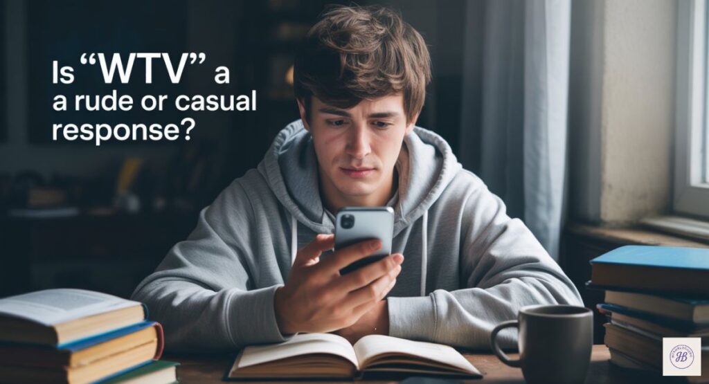 Is “WTV” a Rude or Casual Response?