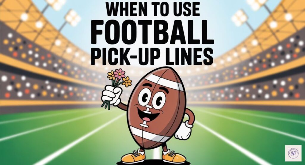 When to Use Football Pick-Up Lines