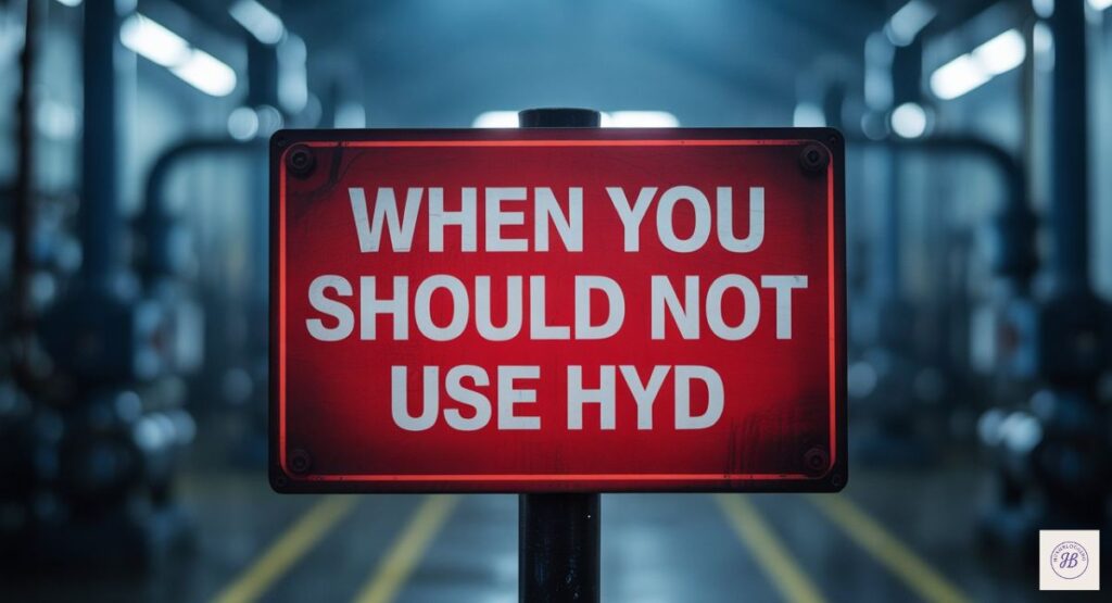When You Should Not Use HYD
