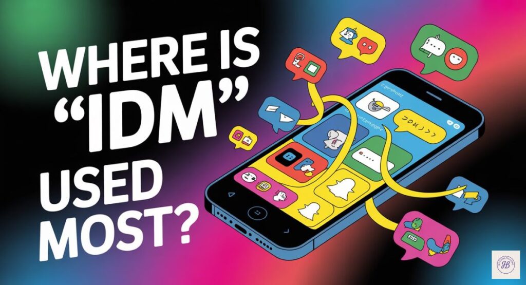 Where Is “IDM” Used Most? (Texting, Snapchat & Social Media)
