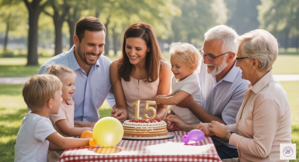 Family-Friendly 15th Wedding Anniversary Activities
